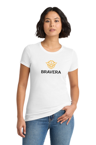 LADIES District Perfect Tri Tee - DM130L_2Clr Front image thumbnail