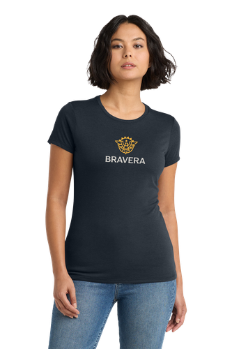 LADIES District Perfect Tri Tee - DM130L_2Clr Front image thumbnail