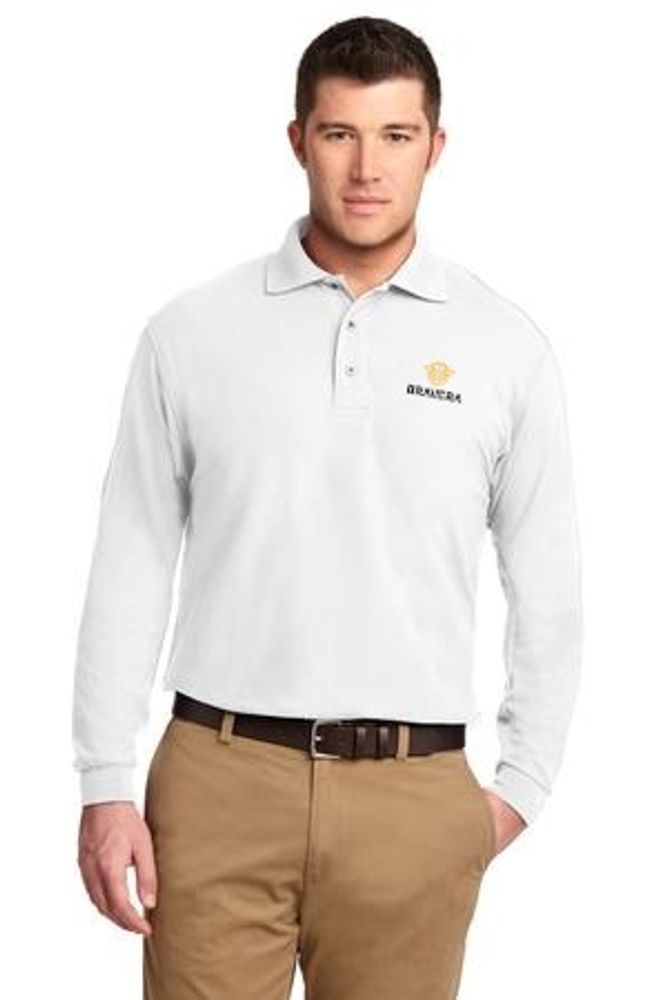 MEN'S Port Authority Long Sleeve Silk Touch Polo - K500LS_2Clr primary image