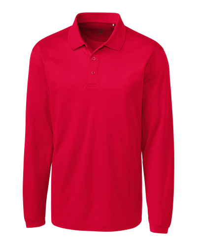 MEN'S Clique Ice Pique Tech Long Sleeve Polo - MQK00079_1Clr image thumbnail