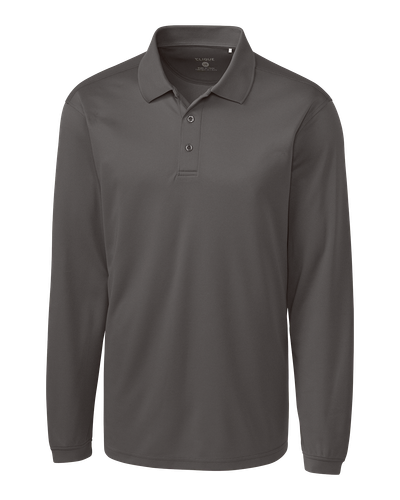 MEN'S Clique Ice Pique Tech Long Sleeve Polo - MQK00079_1Clr image thumbnail