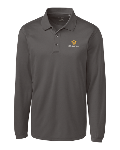 MEN'S Clique Ice Pique Tech Long Sleeve Polo - MQK00079_2Clr image thumbnail