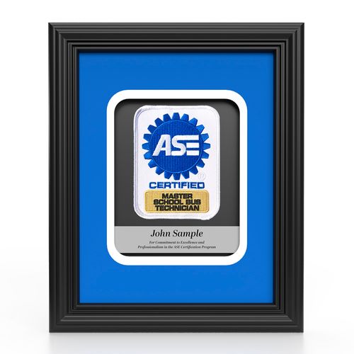 Insignia Recognition Plaque - Master School Bus Technician image thumbnail