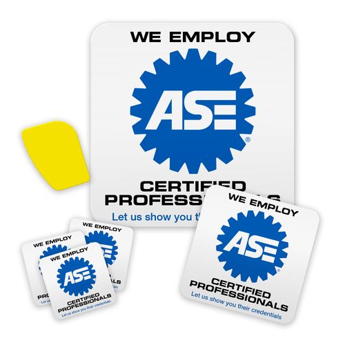 ASE Certified Professional Decal Kit image thumbnail