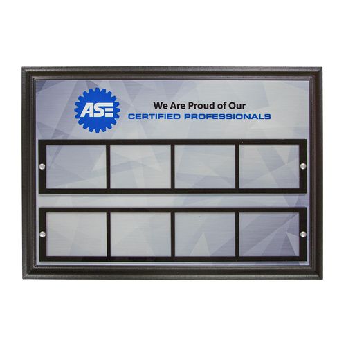 ASE Mini Certificate Frame - 8 Pocket image thumbnail