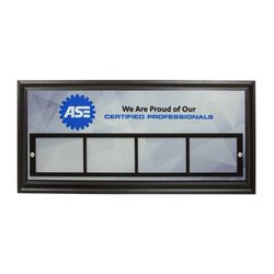 Image of ASE Mini Certificate Frame - 4 Pocket