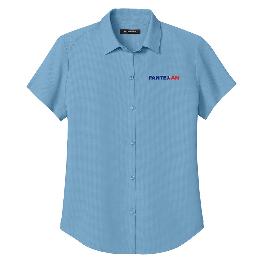 Port Authority® Women’s Short Sleeve UV Dockside Shirt primary image