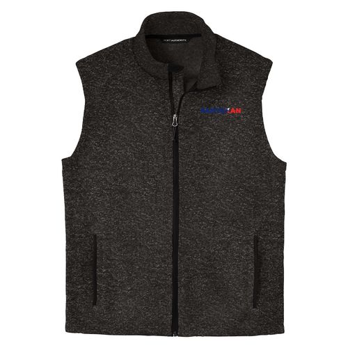 Port Authority ® Sweater Fleece Vest image thumbnail