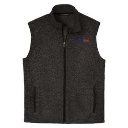 Image of Port Authority ® Sweater Fleece Vest