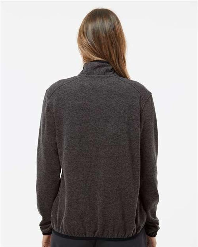 9340 Dri Duck Aspen Mélange Mountain Fleece Pullover | BlankTeesUSA