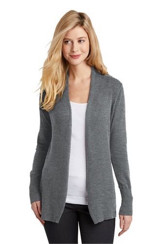 Port Authority® Ladies Open Front Cardigan Sweater image thumbnail