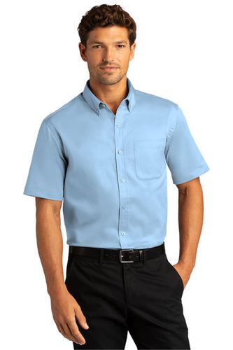 Port Authority® Short Sleeve SuperPro React™Twill Shir image thumbnail