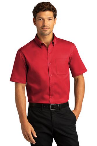 Port Authority® Short Sleeve SuperPro React™Twill Shir image thumbnail