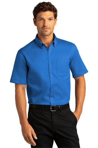 Port Authority® Short Sleeve SuperPro React™Twill Shir image thumbnail