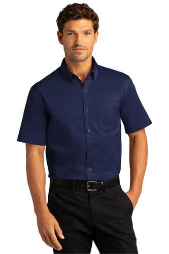 Port Authority® Short Sleeve SuperPro React™Twill Shir image thumbnail