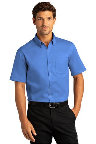 Port Authority® Short Sleeve SuperPro React™Twill Shir image thumbnail