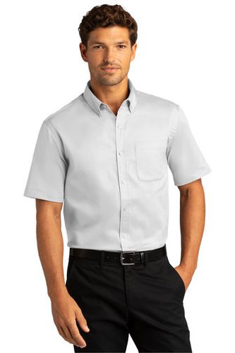 Port Authority® Short Sleeve SuperPro React™Twill Shir image thumbnail
