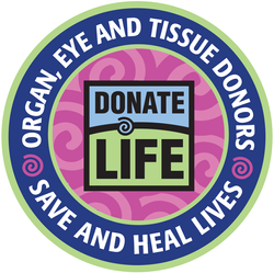 Image of Donate Life Girl Scout Patch