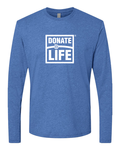 Donate Life Next Level Long Sleeve T-shirt image thumbnail