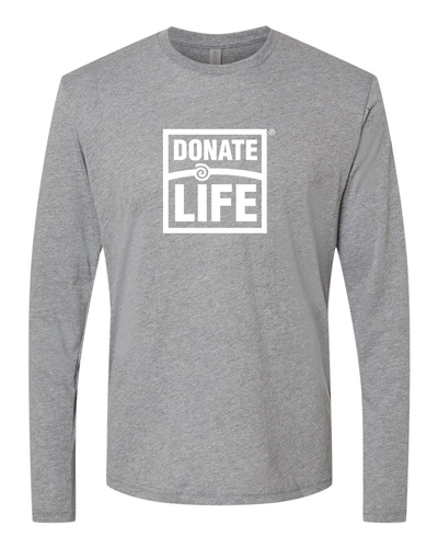 Donate Life Next Level Long Sleeve T-shirt image thumbnail
