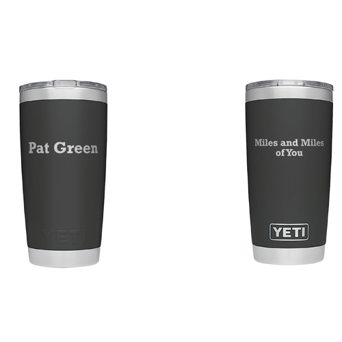 Miles and Miles of You 20oz Yeti Tumbler image thumbnail