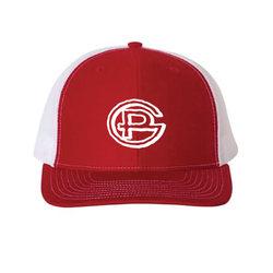 Image of PG Logo Red & White Trucker Hat