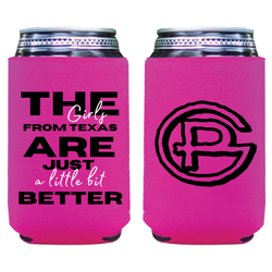 Image of Girls from Texas Koozie
