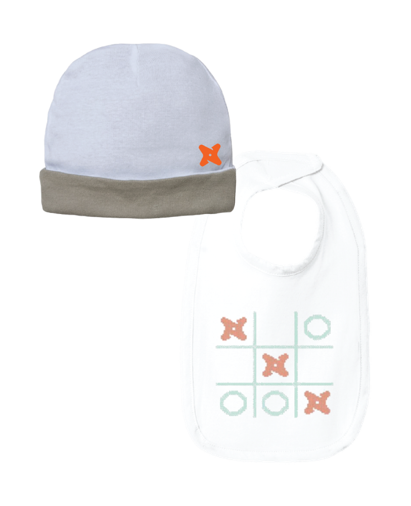 Baby Bib & Beanie primary image