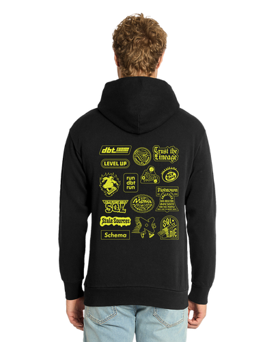 Sticker Fleece Hoodie image thumbnail