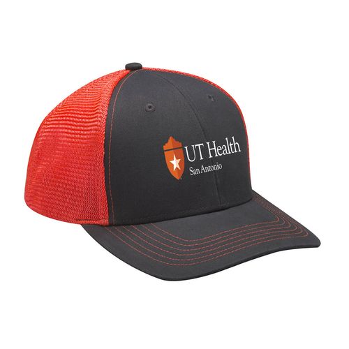 Brushed Cotton/Soft Mesh Trucker Style Cap image thumbnail