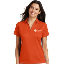 Image of Port Authority Ladies Performance Fine Jacquard Polo. L528