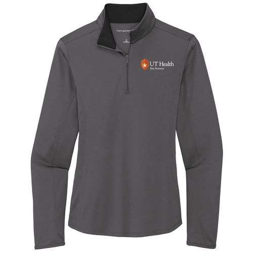 Port Authority Ladies Silk Touch Performance 1/4-Zip LK584 image thumbnail
