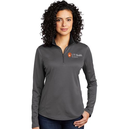 Port Authority Ladies Silk Touch Performance 1/4-Zip LK584 image thumbnail