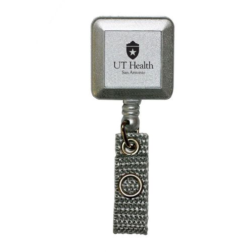 Silver Tract Retractable Badge Holder - One Color image thumbnail