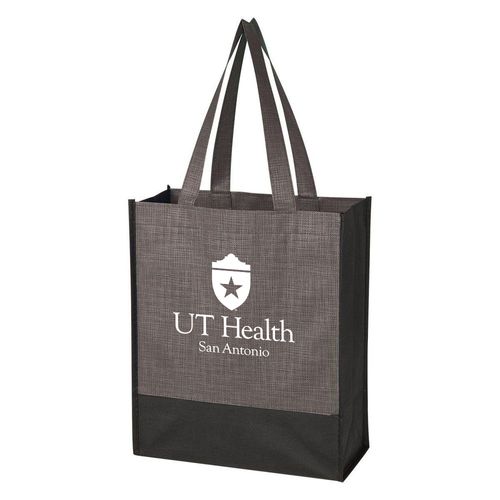 Crosshatch Mini Non-Woven Tote Bag One Color image thumbnail