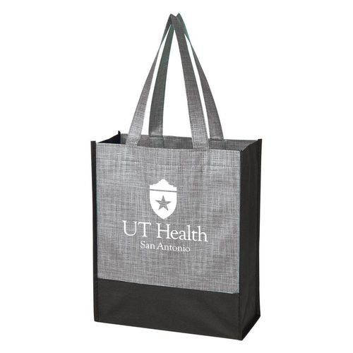 Crosshatch Mini Non-Woven Tote Bag One Color image thumbnail
