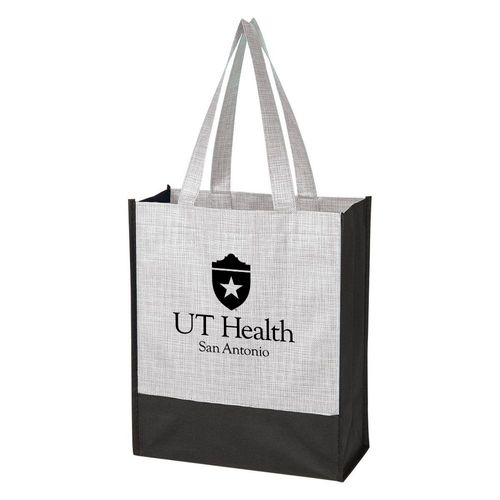 Crosshatch Mini Non-Woven Tote Bag One Color image thumbnail