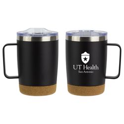 Image of Sapora 12 oz Vacuum Insulated Stainless Steel Mug with Cork Base