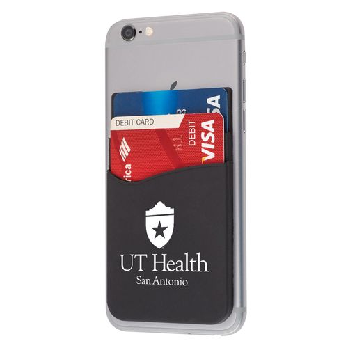 Dual Pocket Silicone Phone Wallet image thumbnail