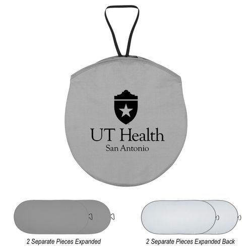 Collapsible Automobile Sun Shades - One Color image thumbnail