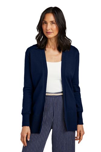  Brooks Brothers® Women’s Cotton Stretch Long Cardigan Sweater image thumbnail