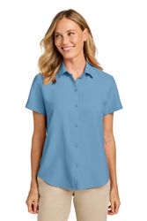 Image of Port Authority® Women’s Short Sleeve UV Dockside Shirt