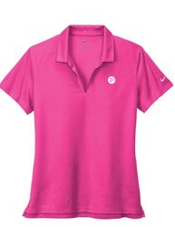 Image of Breast Cancer Awareness  Nike Women's Dri-FIT Micro Pique 2.0 Polo