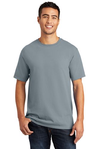 Port & Co Unisex Beach Wash Tee - Embroidered Logo image thumbnail