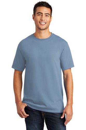 Port & Co Unisex Beach Wash Tee - Embroidered Logo image thumbnail