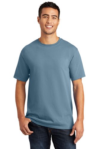 Port & Co Unisex Beach Wash Tee - Embroidered Logo image thumbnail