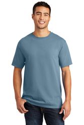 Image of Port & Co Unisex Beach Wash Tee - Embroidered Logo