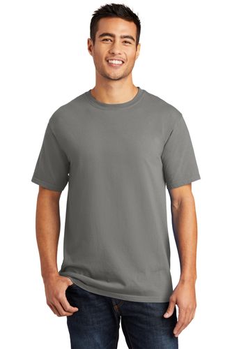 Port & Co Unisex Beach Wash Tee - Embroidered Logo image thumbnail