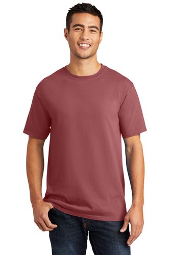 Port & Co Unisex Beach Wash Tee - Embroidered Logo image thumbnail