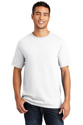 Port & Co Unisex Beach Wash Tee - Embroidered Logo image thumbnail